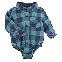 Andy & Evan Boys' Buffalo Check Flannel Shirt-Toddler