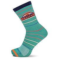 Merrell Men's and Women's Trailhead Cotton Crew Socks-1 Pair Pack-Unisex Soft and Durable Comfort