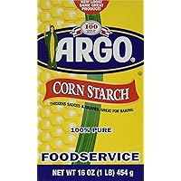 Argo Corn Starch - 16 oz. (pack of 2) 100% PURE Gluten Free