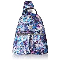Baggallini womens Naples convertible backpack, Black Opal, One Size US