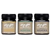 Mason Brothers' Raw Manuka Honey | 3x 8.8oz | MGO 50+/MGO 100+/ MGO 263+ Certified New Zealand Honey