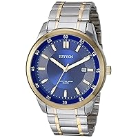 Men's SU/5019NVTT Date Function Two-Tone Bracelet Watch