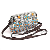 Hind Handicrafts Bead Crafted Iron Handmade Women Shoulder Bag - Leather Strap - Spring Summer Sea Beach Messenger Handbag