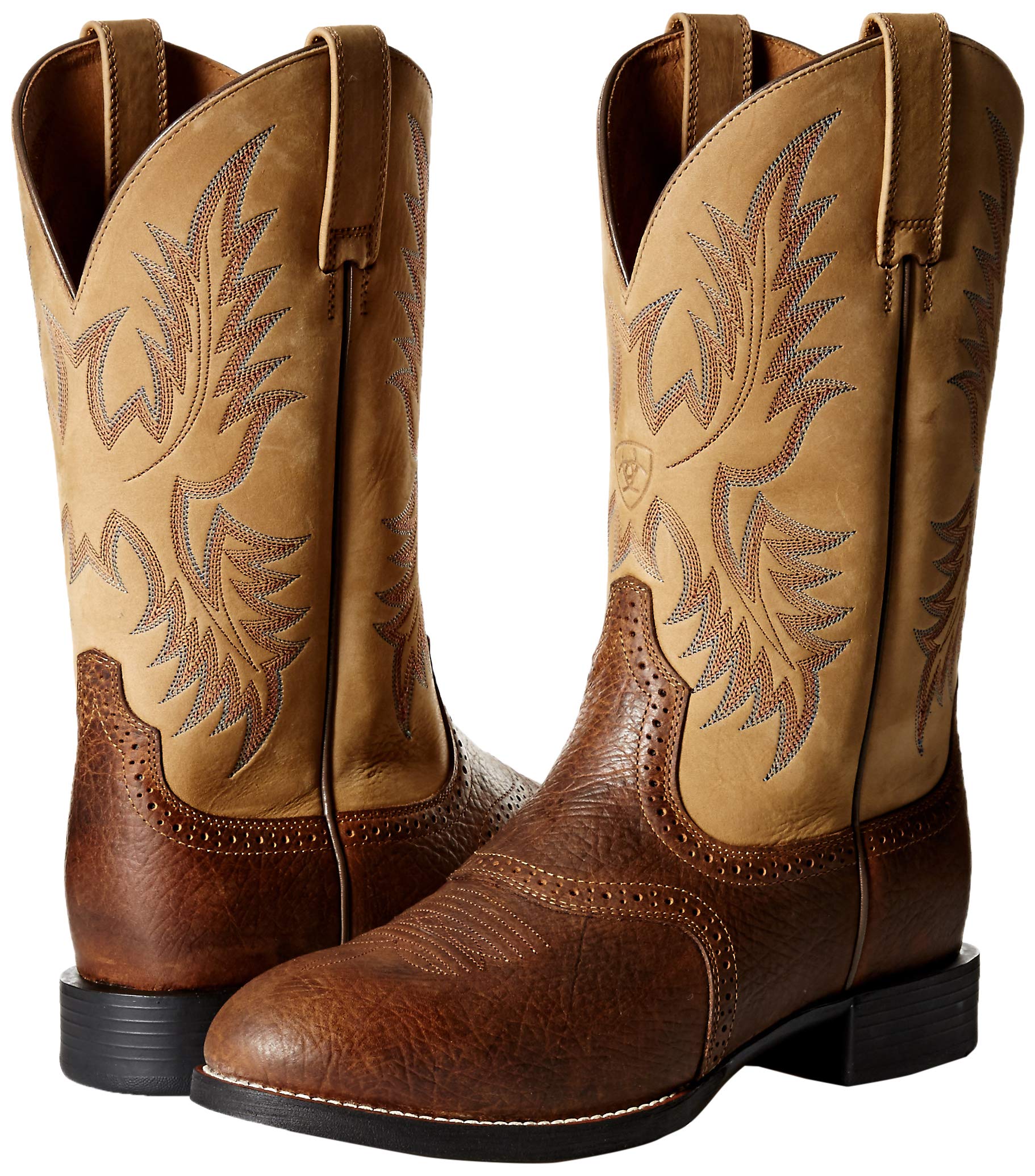 Ariat Heritage Stockman Western Boot - Men's Round Toe Leather Boots