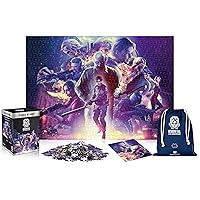 Resident Evil: 25th Anniversary | 1000 Piece Jigsaw Puzzle | Adult and Teen Jigsaw Puzzle | Includes Poster and Bag | 68 x 48 | Video Game | Perfect for Christmas and Gift | Premium Decoration
