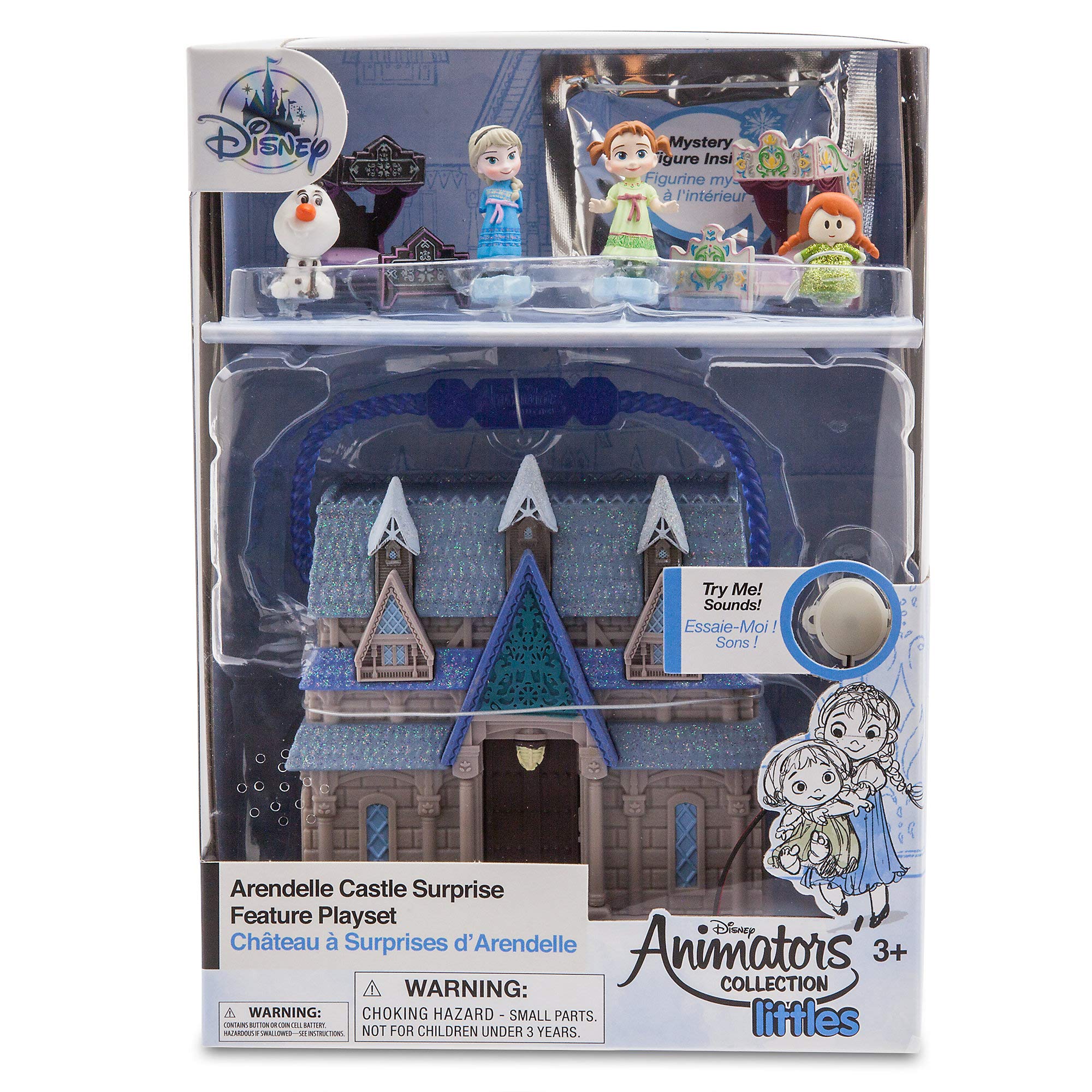 Disney Animators' Collection Arendelle Castle Surprise Feature Playset - Frozen