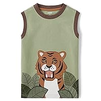 Boys' and Toddler Sleeveless Graphic Tee