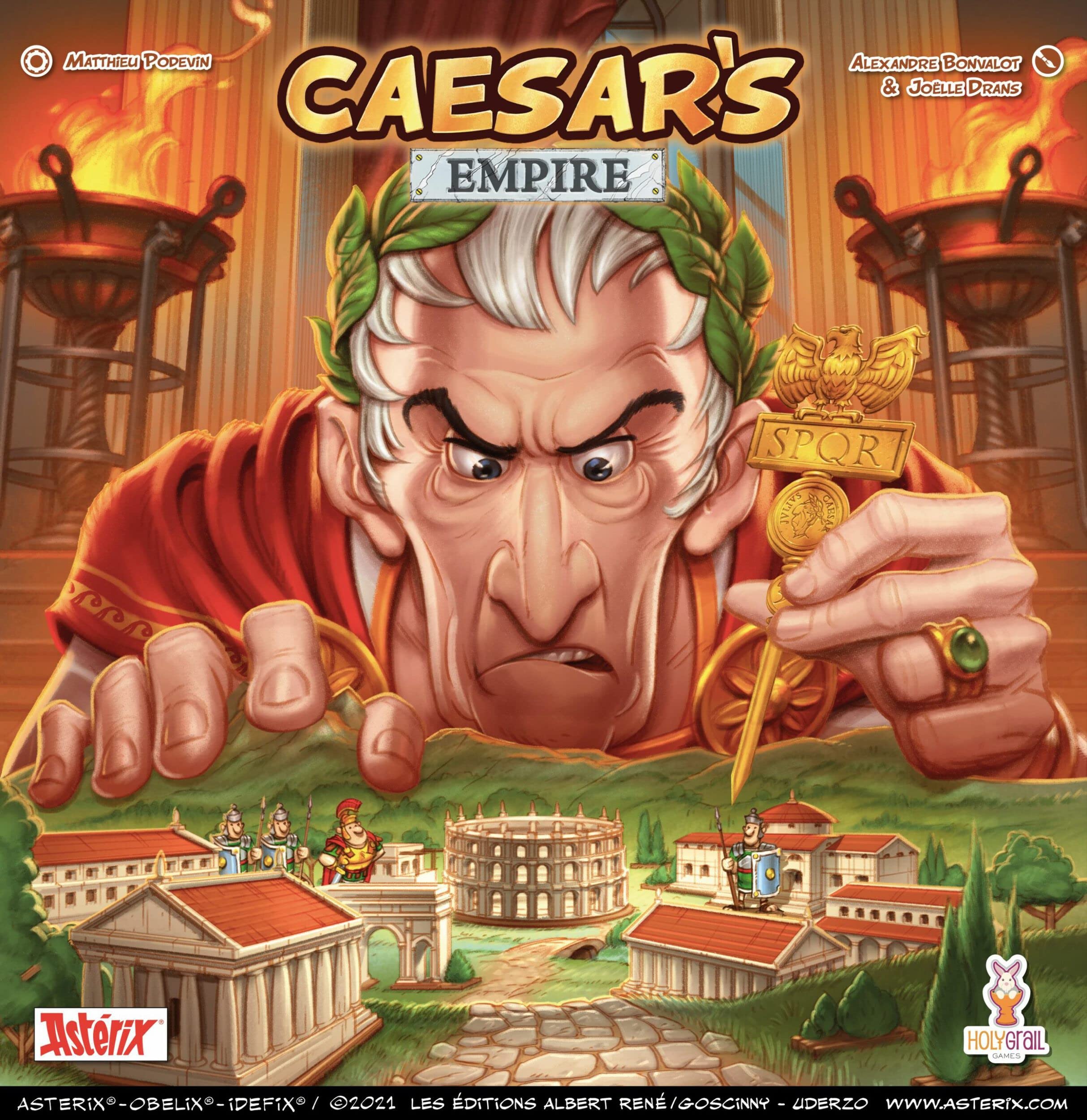 Holy Grail Caesar's Empire Board Game, Multi