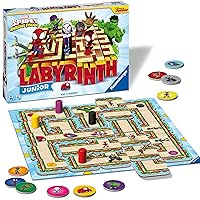 Ravensburger Spidey and His Amazing Friends Labyrinth Junior Game for Boys & Girls Ages 4 and Up – The Classic Moving Maze Game