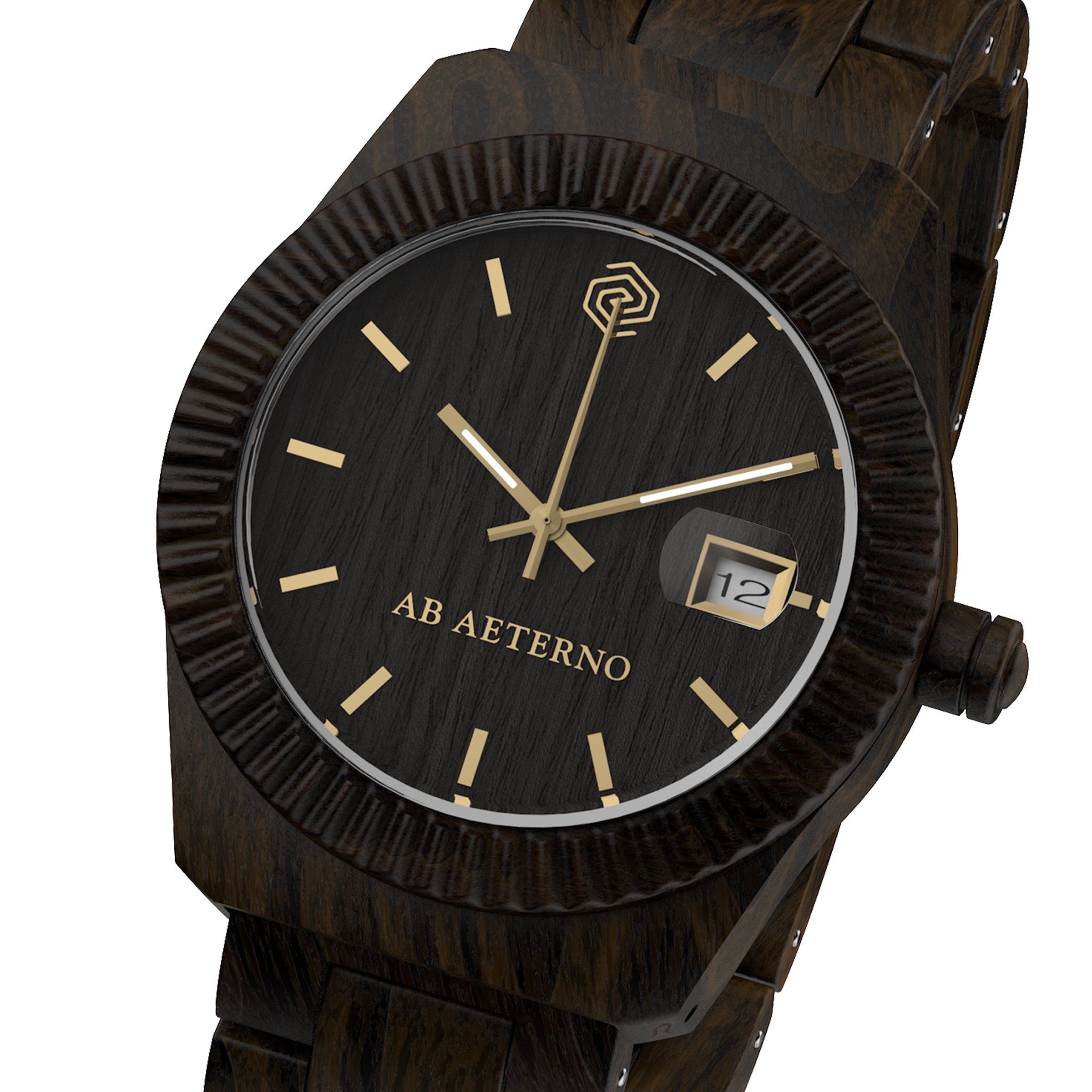 AB AETERNO Unisex STORM Analog Display Swiss Quartz Brown Watch