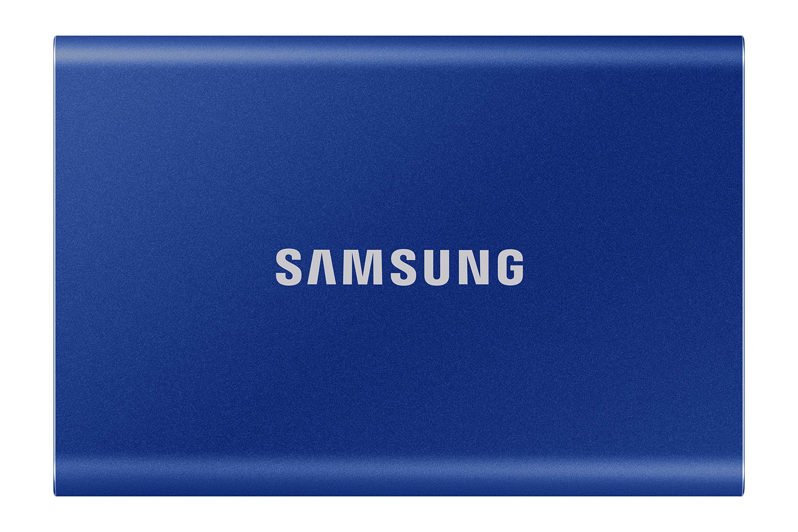 SAMSUNG T7 2TB, Portable SSD + 2mo Adobe CC Photography, up to 1050MB/s, USB 3.2 Gen2, Gaming, Students & Professionals, External Solid State Drive (MU-PC2T0H/AM), Blue