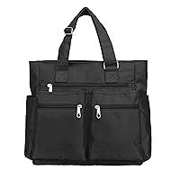 VOLGANIK ROCK Shoulder Bag for Women, Waterproof Shopping Lightweight Work Purse and Handbag Travel Tote Oxford Nylon Large Capacity Hobo