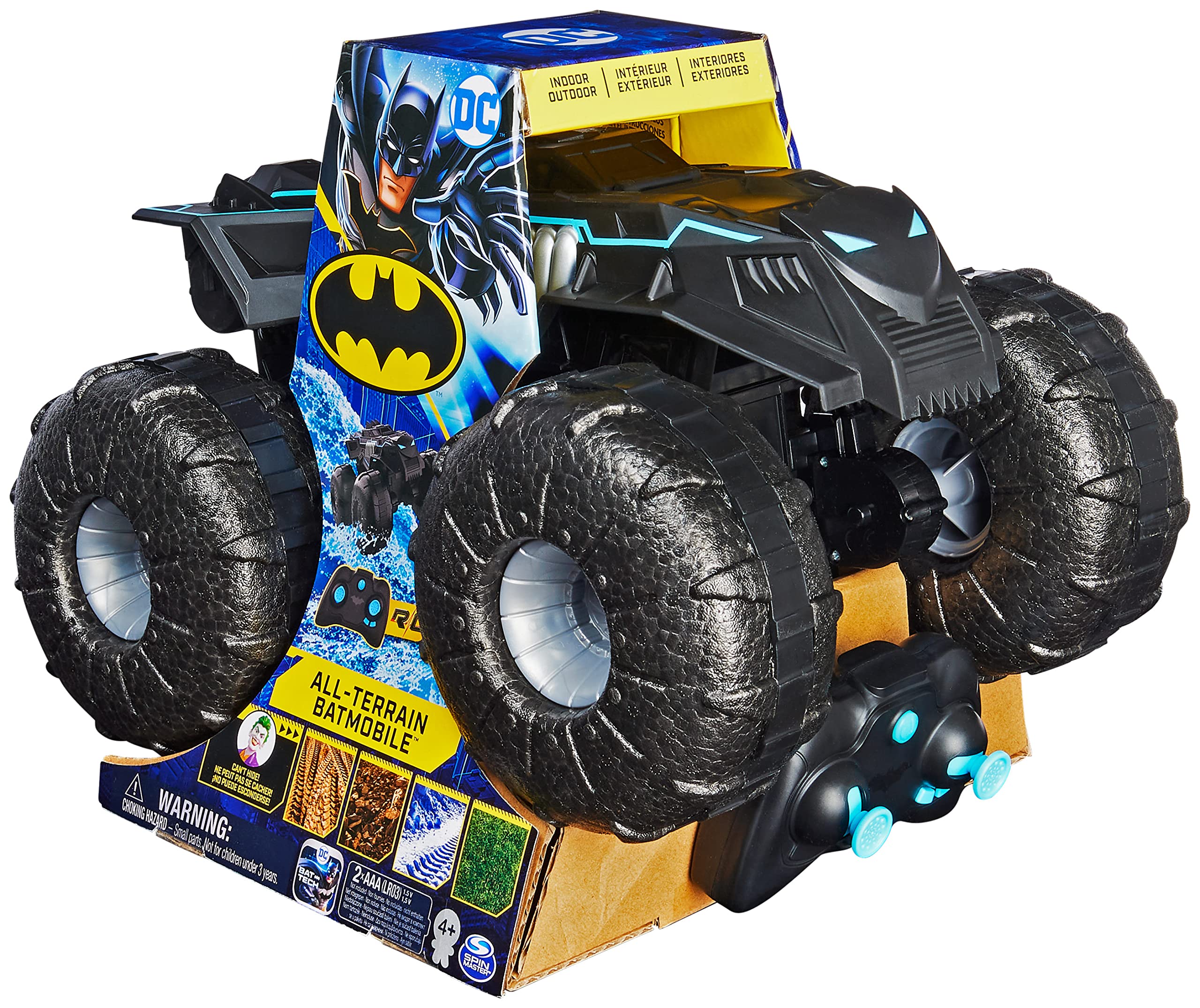 Mua DC Comics Batman, All-Terrain Batmobile Remote Control Vehicle,  Water-Resistant Batman Toys for Boys Aged 4 and Up trên Amazon Anh chính  hãng 2023 | Giaonhan247