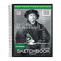 Roaring Spring Rembrandt Spiral Drawing Art Sketchbook, 8.5