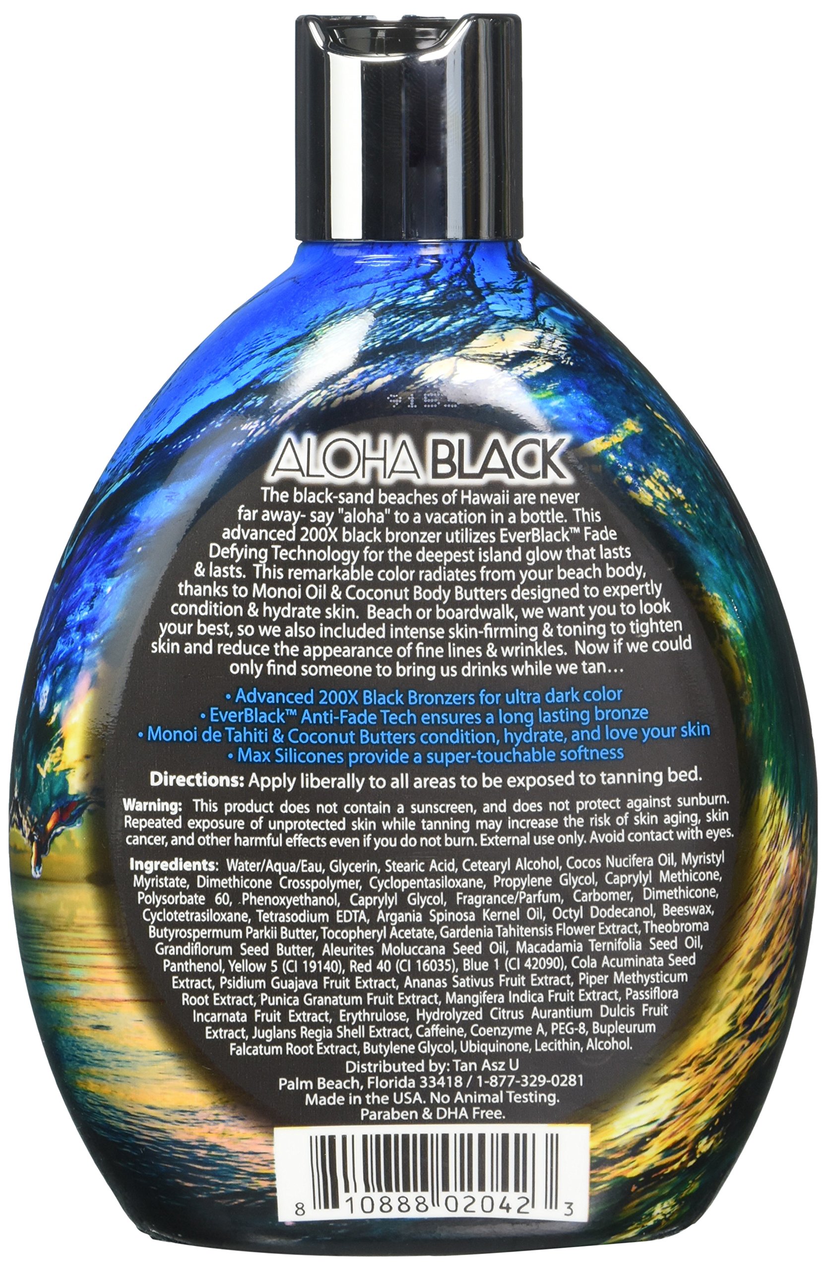 Tan Asz U ALOHA BLACK Advanced 200X Black Bronzer - 13.5 oz