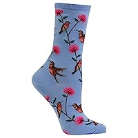 Hot Sox Women's Fun Nature & Outdoors Crew Socks-1 Pair Pack-Cute & Funny Gifts