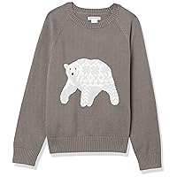 Amazon Essentials Boys and Toddlers' Pullover Crewneck Sweater