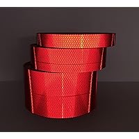 Red HIGH Intensity Reflective Tape Hip Nikkalite 1