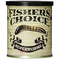 Fisher's Choice: Super Worms, 70 g / 2.4 oz, natural