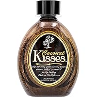 Ed Hardy Coconut Kisses Golden Tanning Lotion Cruelty Free, Gluten Free, Mineral Oil Free, DHA Free for All skin type,13.5 oz