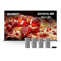 Sony 75 Inch BRAVIA XR X93L Mini LED 4K HDR Google TV HT-A9 7.1.4ch Home Theater Speaker System