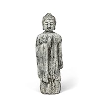 Abbott Collection 27-DHARMA/519 MD Medium Standing Buddha, Grey