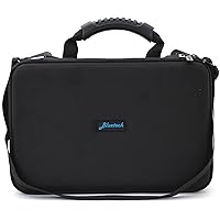 Extra Large, Hard Storage Case for Cards Against Humanity Card Game, with Removable Shoulder Strap, Black, B4-CARDCASEBLK