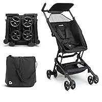 Sparrow™ Ultra Compact Lightweight Travel Stroller for Babies & Toddlers, Black