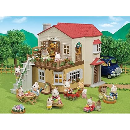 Calico Critters Red Roof Country Home Gift set, Cottage