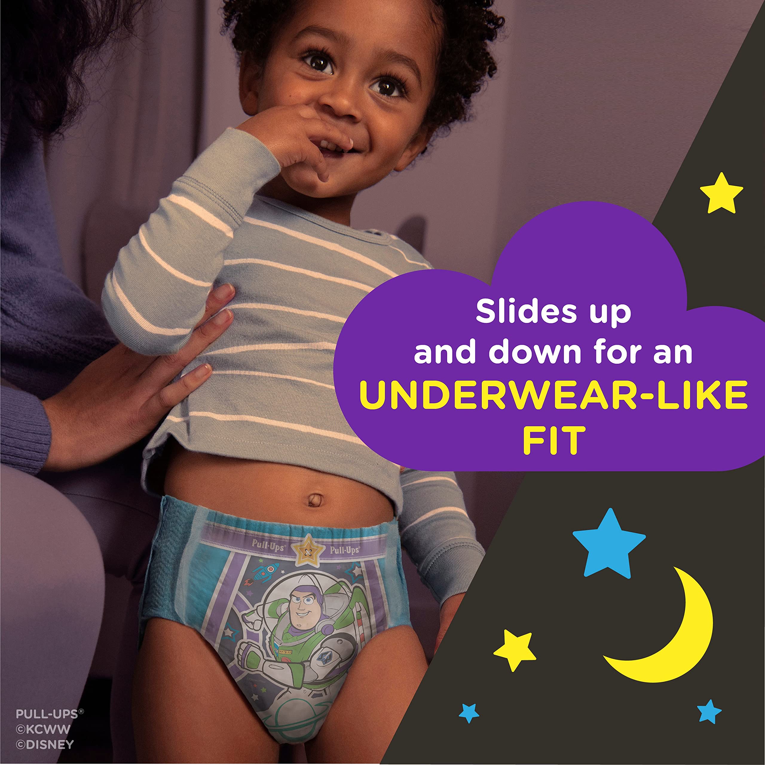 Girls' Night-Time Potty Training Pants, 3T-4T, 60 units – Pull-Ups :  Training pants