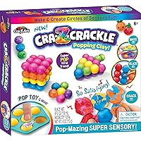 CRA-Z-Crackle Clay Pop-Mazing Super Sensory Activity Kit for Ages 6 and Up