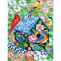 Ceaco - Lorraine Ryan - Elegant Birdhouse - 500 Piece Jigsaw Puzzle