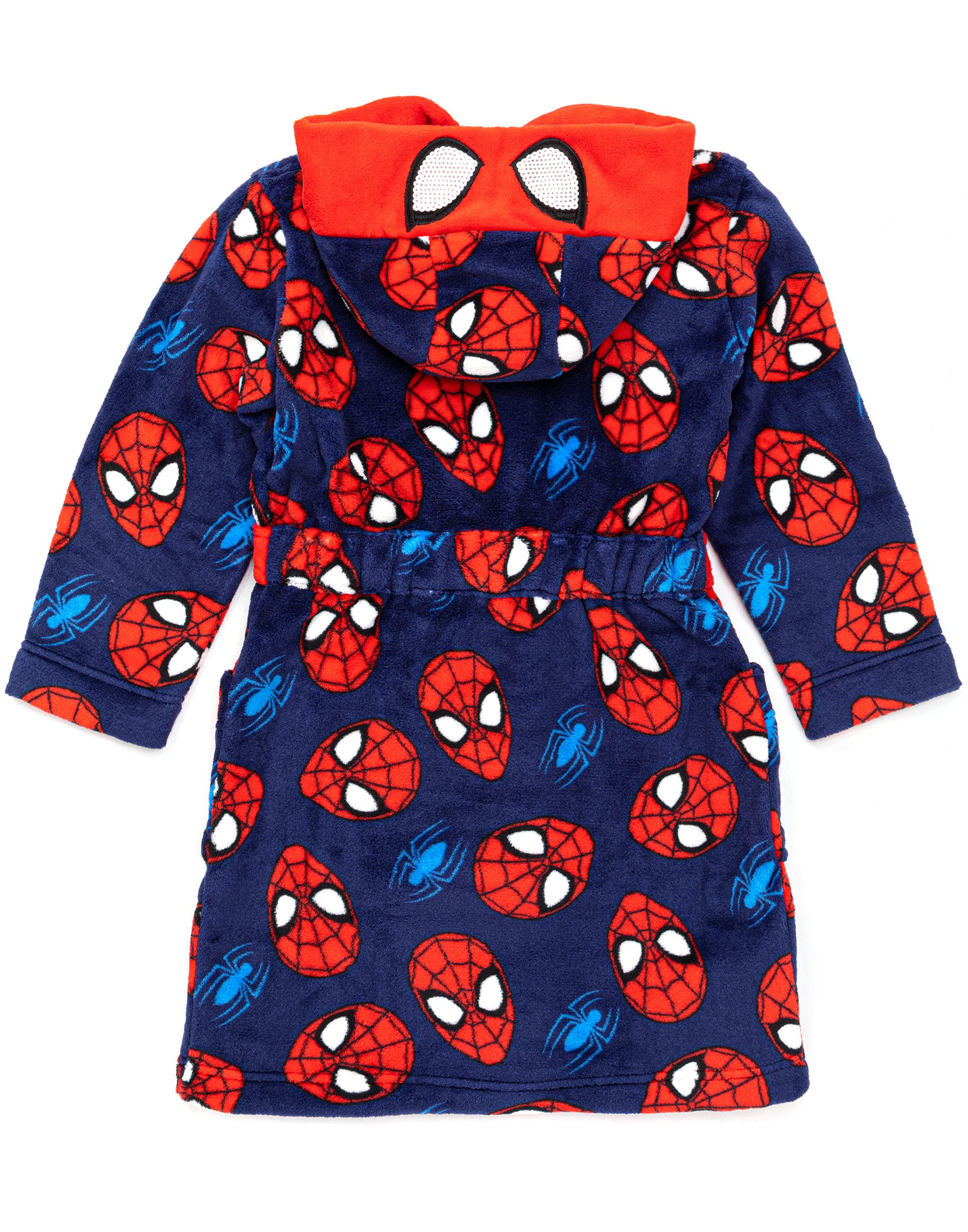 Marvel Spider-Man Dressing Gown Boys Kids Cosplay Pyjamas Robe