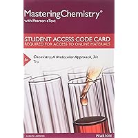 MasteringChemistry with Pearson eText -- Standalone Access Card -- for Chemistry: A Molecular Approach, Student Solutions Manual for Chemistry (3rd Edition) MasteringChemistry with Pearson eText -- Standalone Access Card -- for Chemistry: A Molecular Approach, Student Solutions Manual for Chemistry (3rd Edition) Printed Access Code