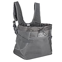 PupPak Dog Front Carrier, Small, Grey