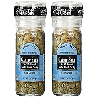 Trader Joe's Garlic Salt with Grinder, 2-Pack