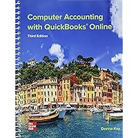 Computer Accounting with QuickBooks Online Computer Accounting with QuickBooks Online Spiral-bound Paperback