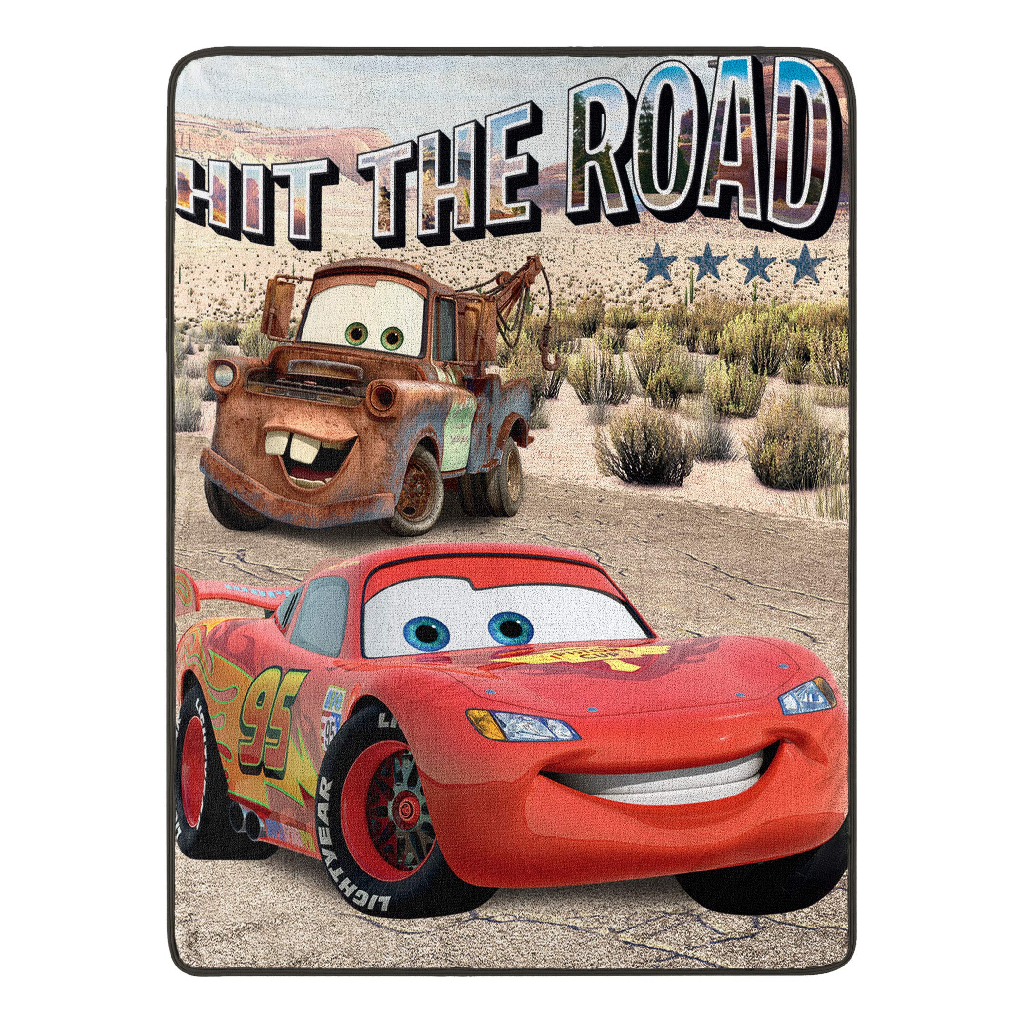 Disney Pixar Cars, “Off The Road” 46 60-inch Micro Raschel Throw – by The Northwest Company