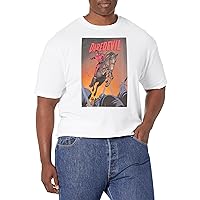 Marvel Big & Tall Classic Darevevil Horse Men's Tops Short Sleeve Tee Shirt