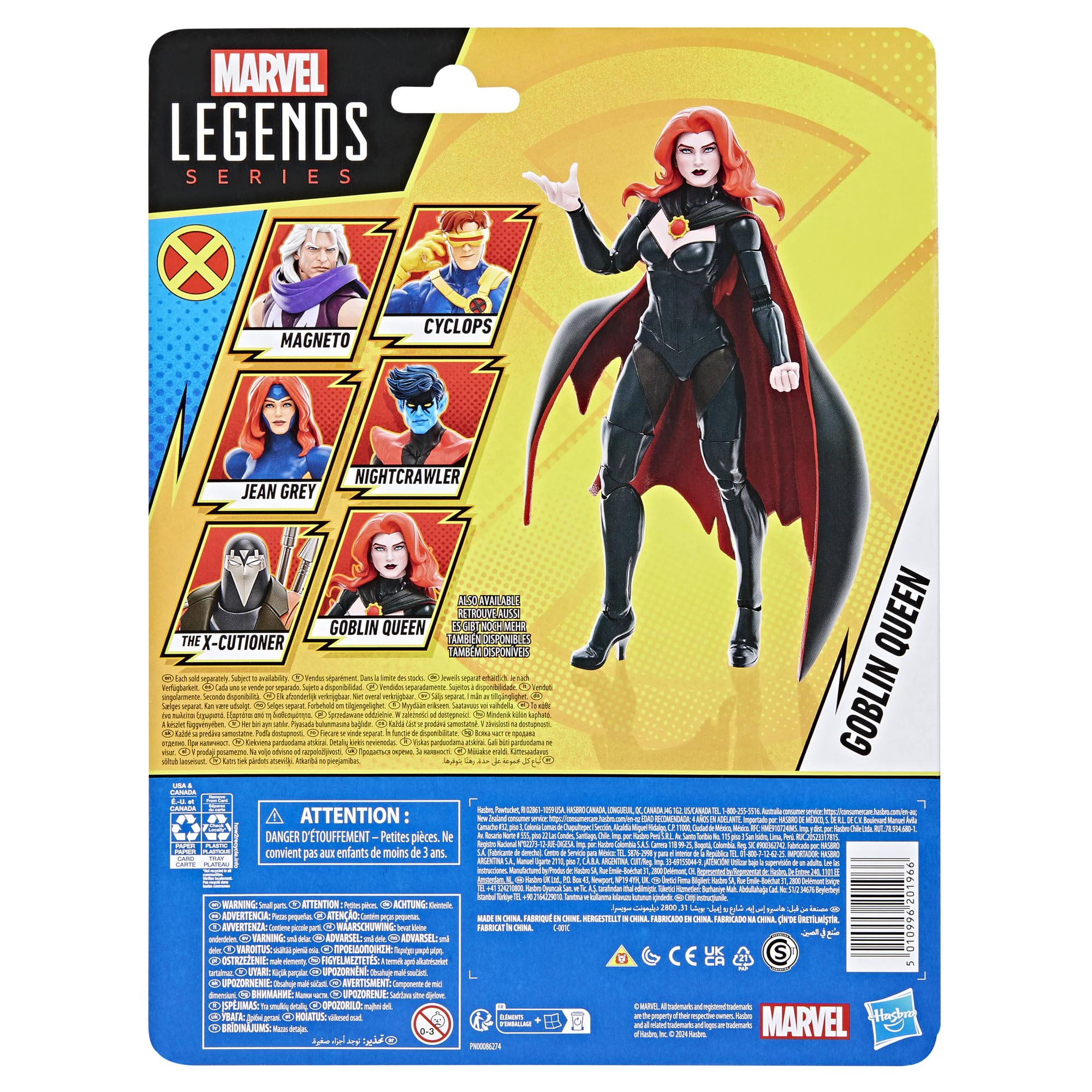 Marvel Legends Series Goblin Queen, X-Men ‘97 Collectible 6-Inch Action Figure