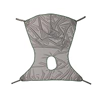 Premier Comfort Full Body Sling with Commode Opening for Patient Lifts, 550 lb. Weight Capacity, Net Fabric, X-Large, 2451100