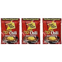 Gold Star Cincinnati Style Original Chili Seasoning. (3 Pack)