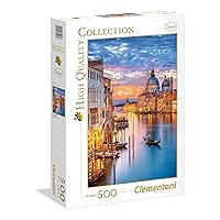 Clementoni 35056 Bright Venice - HQC Jigsaw Puzzle Puzzle for Adults and Children, 500 Pieces