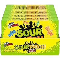SOUR PATCH KIDS Soft & Chewy Candy, 12 - 3.5 oz Boxes