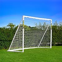 Forza Backyard Soccer Goals [9 Sizes] | Ultra-Durable uPVC Weatherproof Kids Soccer Goals | Quick Assembly – Every Goal Counts!