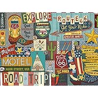 Ceaco - Land of The Free - Route 66 Road Trip - 500 Piece Jigsaw Puzzle