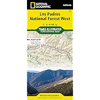 Los Padres National Forest West Map (National Geographic Trails Illustrated Map, 813)