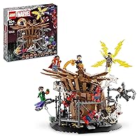 LEGO 76261 Marvel Spider-Man Final Fight, Recreate Spider-Man: No Way Home Scene with 3 Peter Parkers, Green Jester, Electro, Ned, Dr Strange and MJ Minifigurines, Collectible Toy