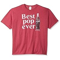 Coca-Cola Men's Best Pop Coke Bottle Logo T-Shirt