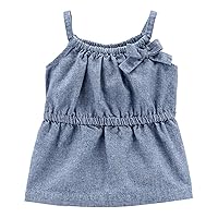Carter's Baby Girls' Chambray Tunic, 12 Months